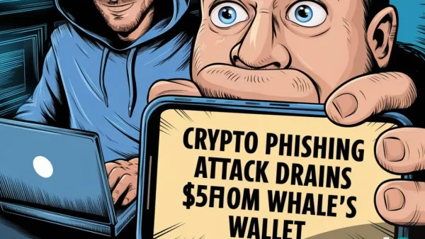 Crypto phishing attack drains 55M from whale’s wallet