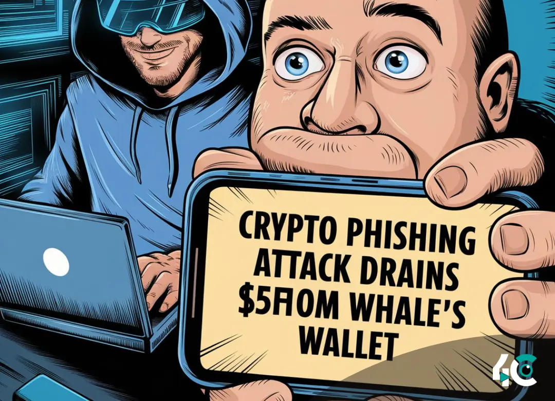 Crypto phishing attack drains 55M from whale’s wallet