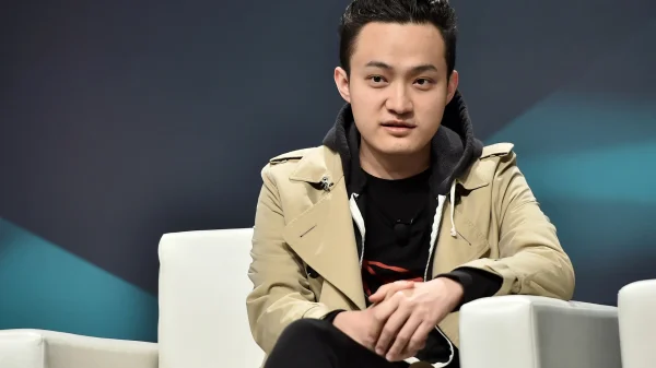 Justin Sun's Reaction During Crypto World Market