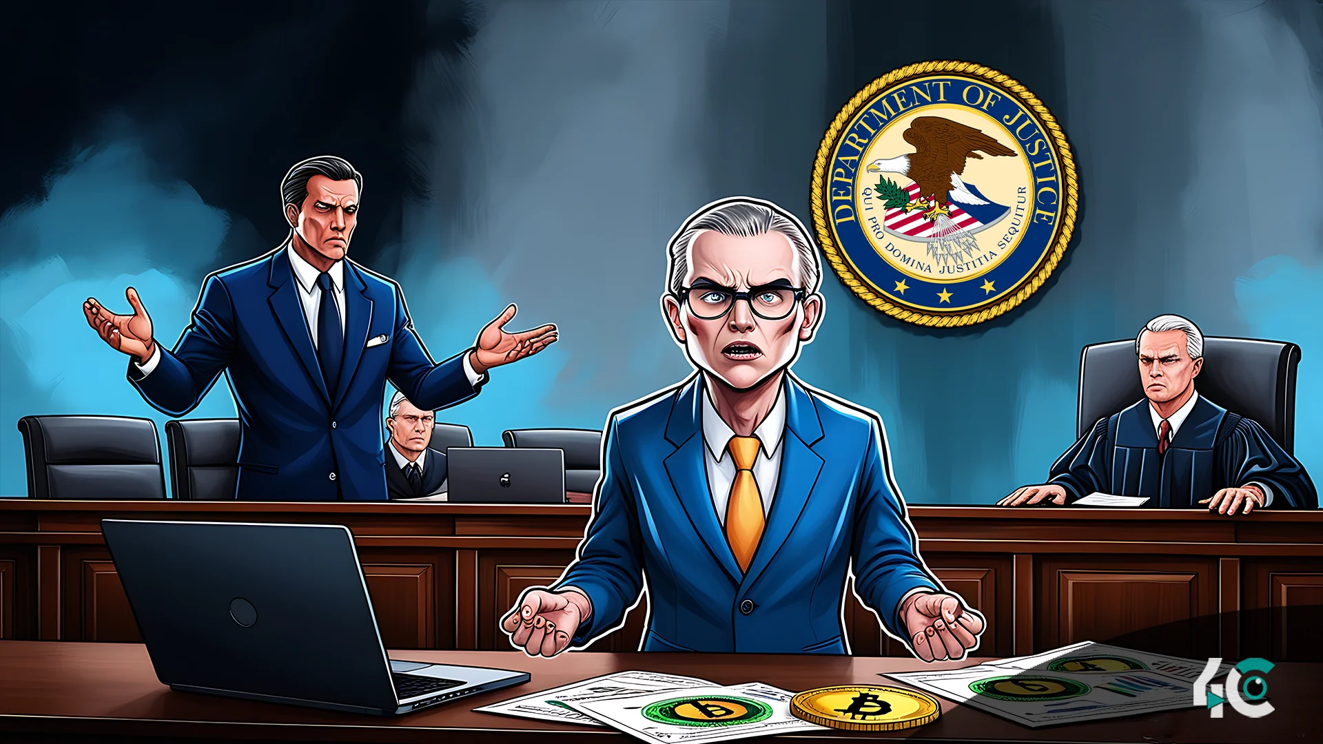 DOJ charges crypto exchange